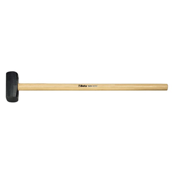 Beta Tools® - 1381-Series 8000 g Steel Wood Handle Sledgehammer