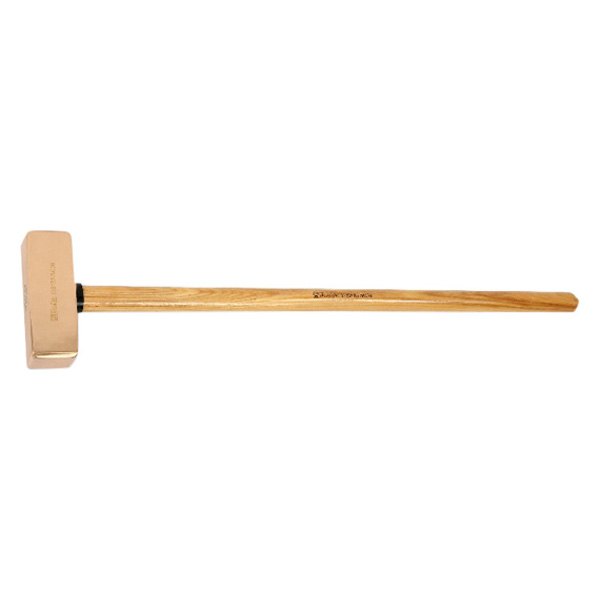 Beta Tools® - 1381BA-Series 5000 g Brass Wood Handle Sparkproof Sledgehammer