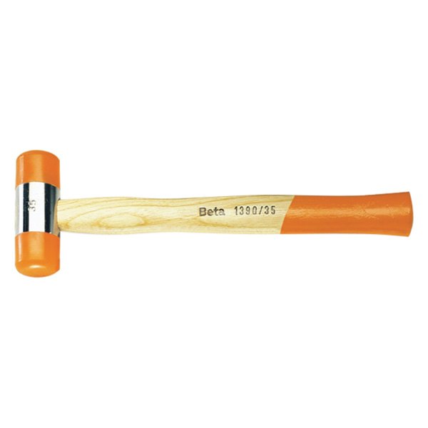Beta Tools® - 1390-Series 365 g Plastic Face Wood Handle Hammer