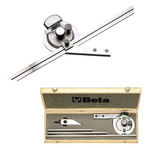 Beta Tools® - 1678/C3-Series™ 0° to 180° Dial Gauge Bevel Protractor