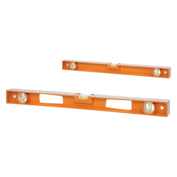 Beta Tools® - 1696D-Series 12" Spirit Aluminum I-Beam Level with Handles, 4 Ground Bases and 3 Unbreakable Vials