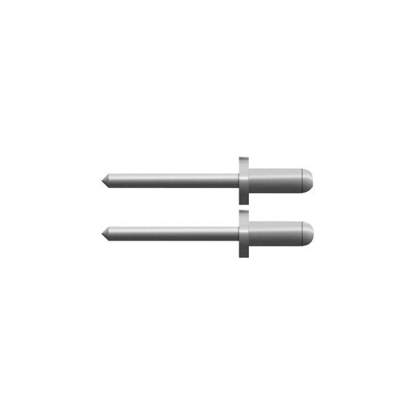 Beta Tools® - 1741RV-Series 2.9 mm x 6 mm Metric Aluminum Medium Head Silver Blind Rivets (500 Pieces)
