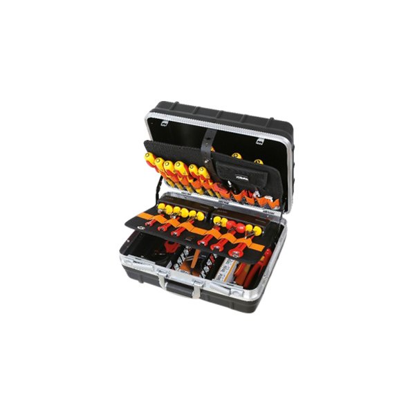 Beta Tools® - 2029BG-MQ-Series 46-piece Electronic and Electrotechnical Tool Set in Tool Case