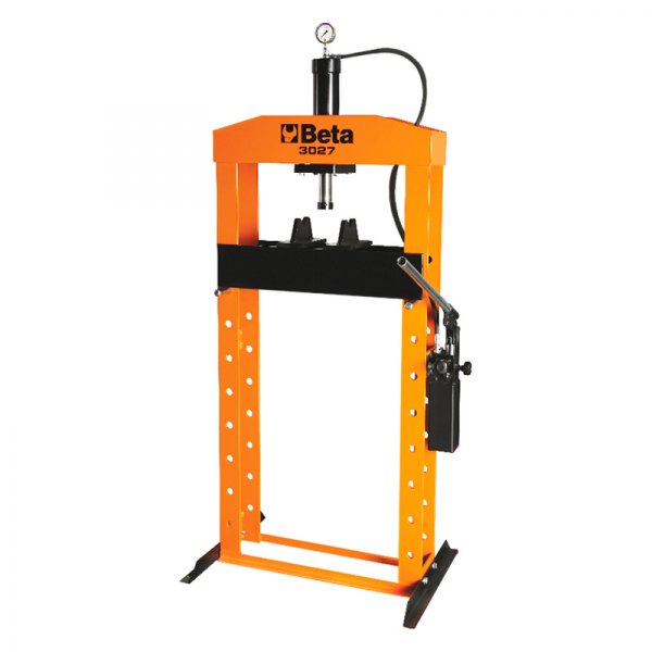 Beta Tools® - 20 t Manual/Hydraulic H-Type Moving Piston Press with Moving Piston