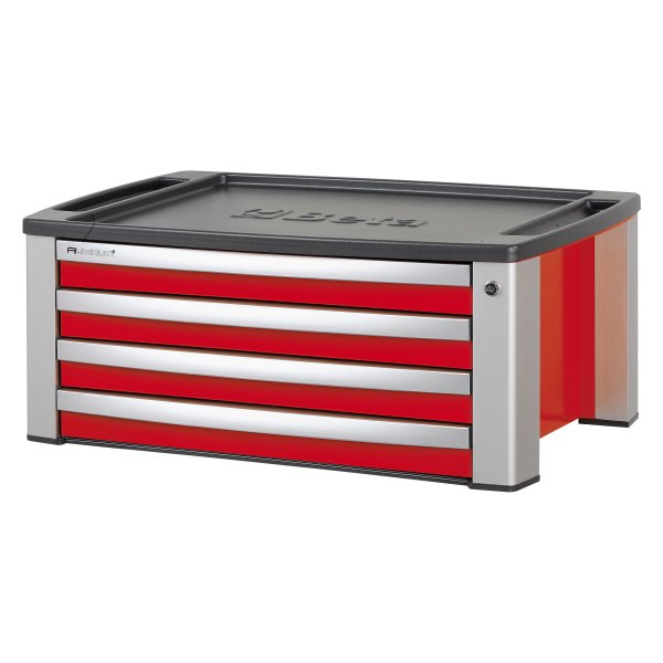 Beta Tools® - C39T-Series Red Portable Top Chest (31.50" W x 19.68" D x 13.38" H)