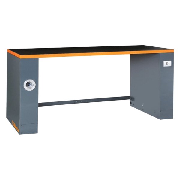 Beta Tools® - C55PRO-Series Orange Workbench with Sockets and Roller (27-9/16" W x 81" L x 38-37/64" H) 
