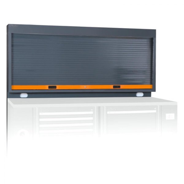 Beta Tools® - C55PSE-Series Orange Tool Wall System with Shutter Accommodating 2 Power Sockets