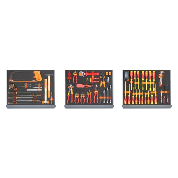 Beta Tools® - 5935ET/1MB-Series 95-piece Home Maintenance Tool Set in Soft Foam Trays