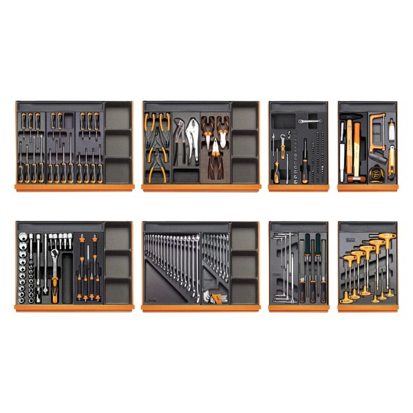 Beta Tools® - 5938U/2T-Series 210-piece Home Maintenance Tool Set in Thermoformed Trays