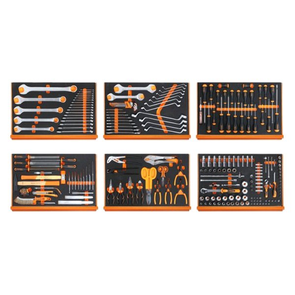 Beta Tools® - 5988U6/M-Series 214-piece Home Maintenance Tool Set in Foam Trays