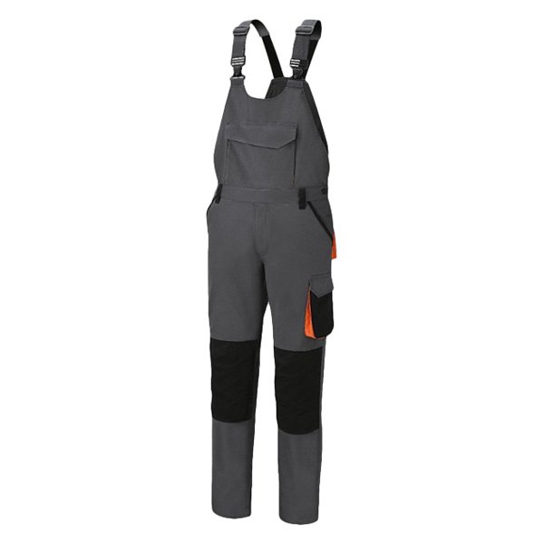 Beta Tools® - 7933G-Series X-Small Gray/Black Stretch Slim Fit Work Overall