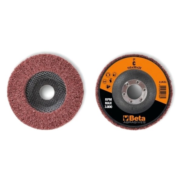 Beta Tools® - 4-1/2" x 7/8" Fine Non-Woven Radial Disc