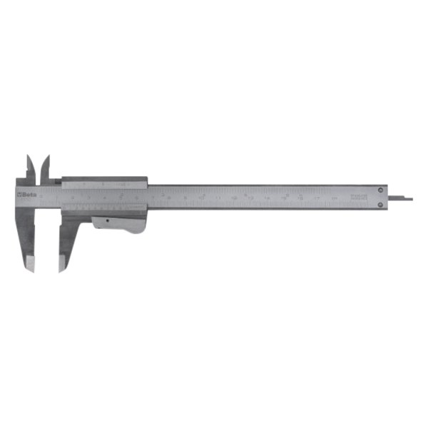 Beta Tools® - 1650-Series™ 0 to 150 mm Metric Stainless Steel Vernier Workshop Caliper