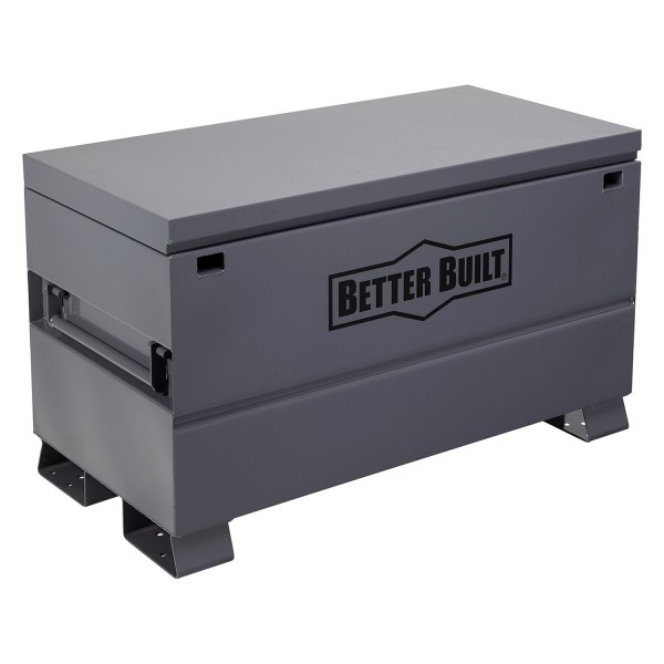 Better Built® - Gray Steel Jobsite Storage Chest (48" L x 24" W x 28" H)