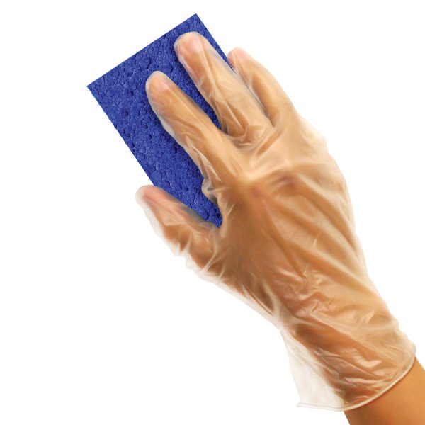 Big Time Products® - Firm Grip™ Pro Paint™ One Size Fits All Powdered Vinyl Disposable Gloves