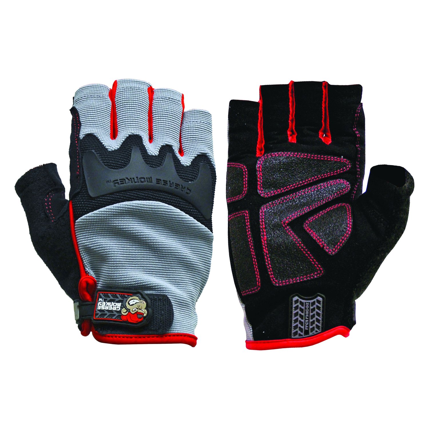 Big Time Products® 22103-23 - Grease Monkey™ Pro Fingerless™ Large High  Dexterity General Purpose Gloves 