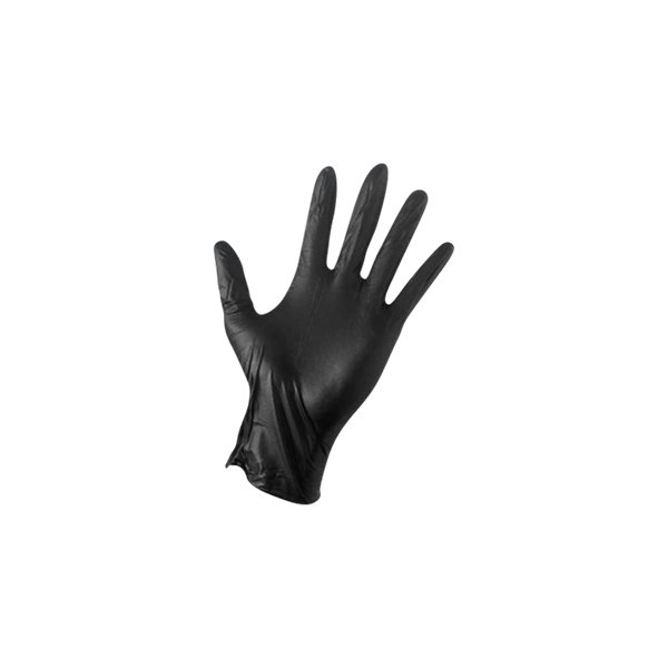 Big Time Products® - Grease Monkey™ Large Men's Powder-Free Black Nitrile Disposable Gloves