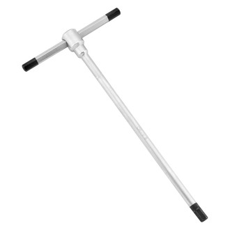 BikeMaster® - 8 mm Metric Triple Tip Metal Sliding T-Handle Hex Key