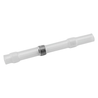 BikeMaster® 152512 - 1-1/32" x 1/128" Polyolefin White Heat Shrink Solder Connectors