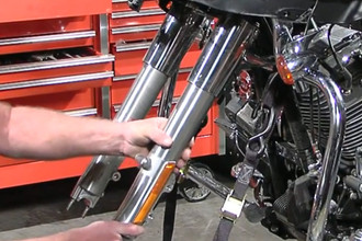 Biker's Choice® - Progressive Suspension Shocks Front Install