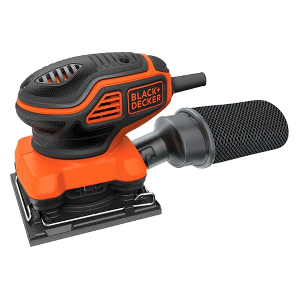Black & Decker® - 4-1/4" x 4" 120 V 2.0 A Corded Fixed Speed Vibro Sander with Paddle Switch Actuation