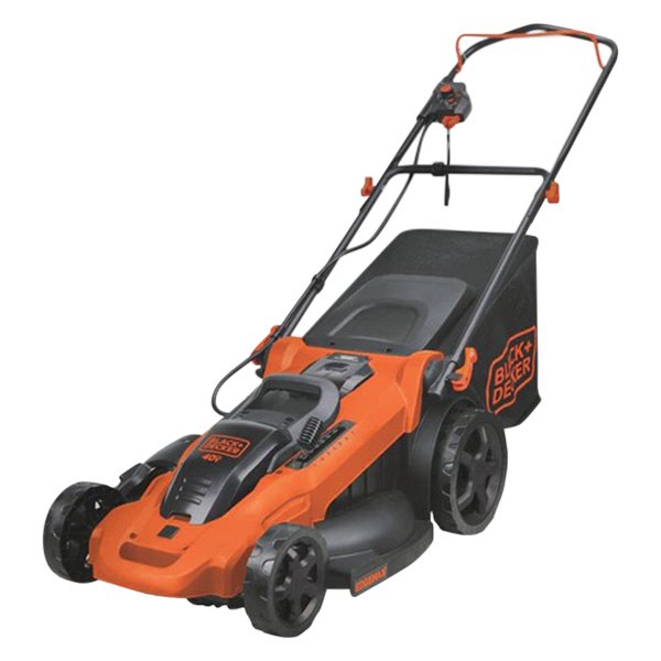 Black & Decker® - MAX™ 20" 40 V Cordless Electric Orange 3-in-1 Lawn Mower