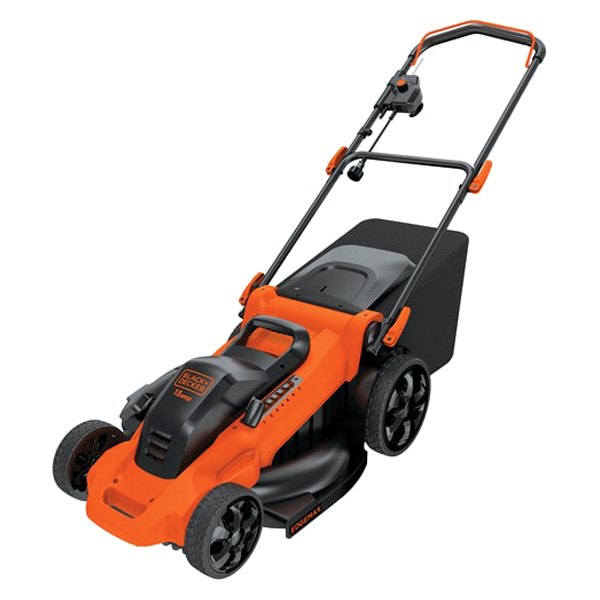 Black & Decker® - 20" 120 V Corded Electric Orange Lawn Mower