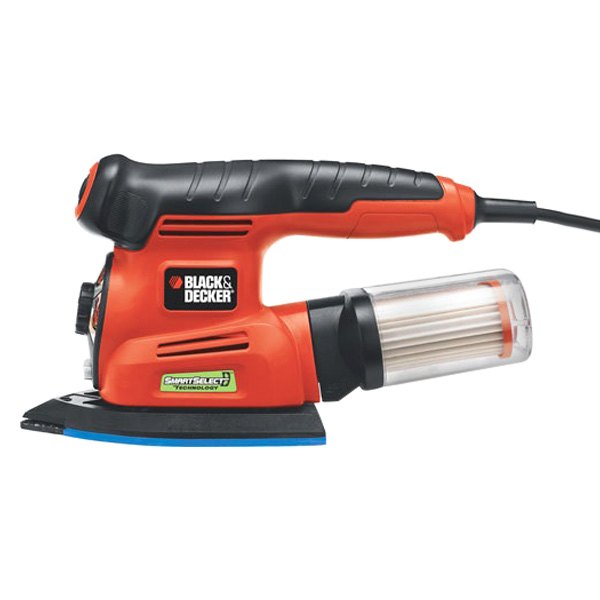 Black & Decker® - 120 V 2.0 A Corded Fixed Speed Detail 4-in-1 Multi-Sander with Smart Select™ Technology