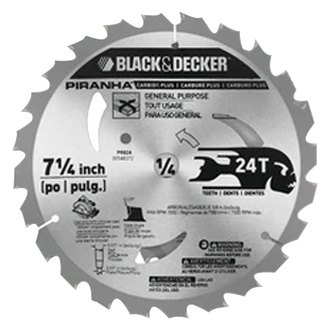 Black & Decker 77-757 Piranha 7-1/4-Inch 40 Tooth ATB Thin Kerf