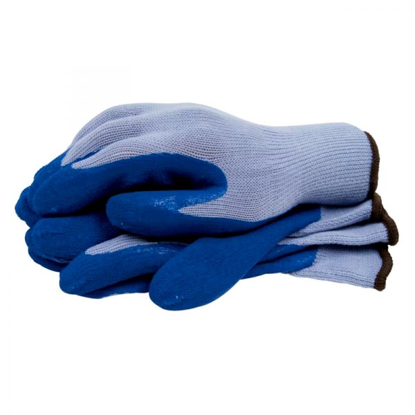 BlackCanyon Outfitters® - Large Latex Coated Palm Seamless String Knit General Purpose Gloves