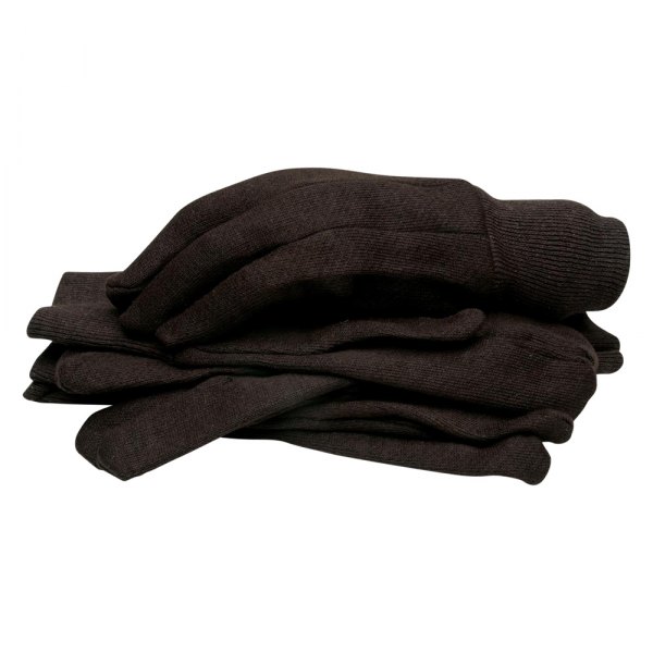 BlackCanyon Outfitters® - Large Jersey Brown Polyester/Cotton General Purpose Gloves