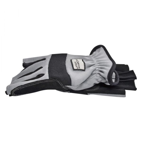 BlackCanyon Outfitters® - Large High-Dexterity Fingerless Gray Polyester/Spandex General Purpose Gloves