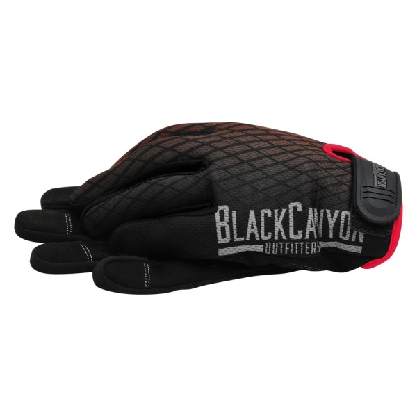 BlackCanyon Outfitters® - JOB 1™ Large Padded Palm Black Polyurethane General Purpose Gloves