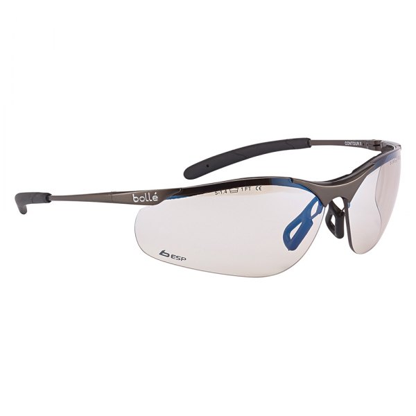 Bolle® - Contour Metal™ Anti-Scratch Gray Safety Glasses