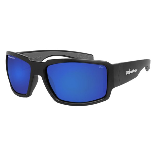 Bomber Eyewear® BG111-BM - Boogie™ Polarized Blue Safety Glasses ...