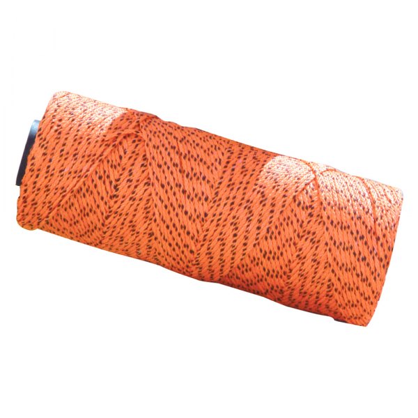 Bon Pro Plus® - #18 500' Orange/Black Braided Flecked Nylon Mason Line