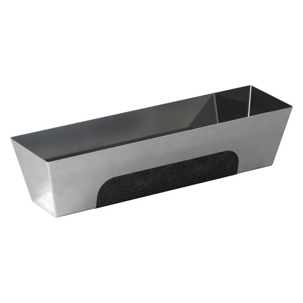 Bon Pro Plus® - 14" Heli-Arc Stainless Steel Mud Pan with Non-Slip Grip