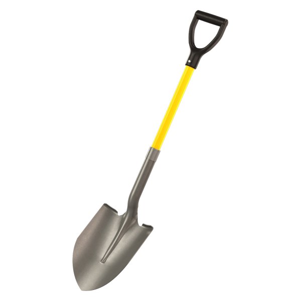 Bon Pro Plus® - Round Shovel with 27" D-Grip Fiberglass Handle