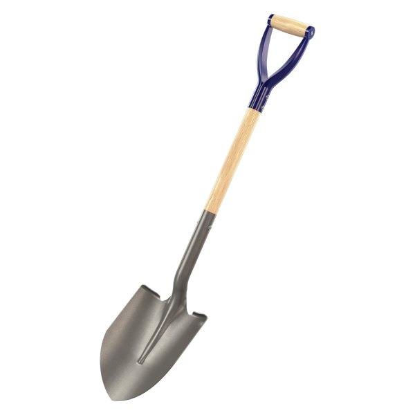 Bon Pro Plus® - Round Shovel with 27" D-Grip Wood Handle