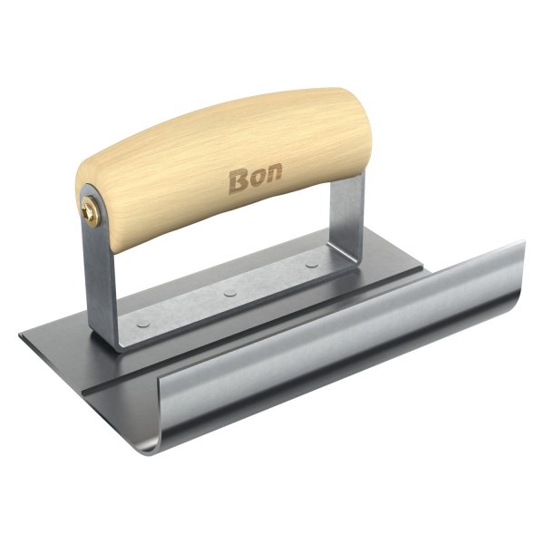 Bon Pro Plus® - Radius 3/4" Stainless Steel Inside Corner Ultra Smooth Epoxy Base Tool with Wood Comfort Wave Handle
