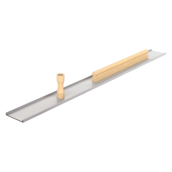 Bon Pro Plus® - 42" x 3-1/2" Square End Magnesium Smooth Darby with Knob and Rail