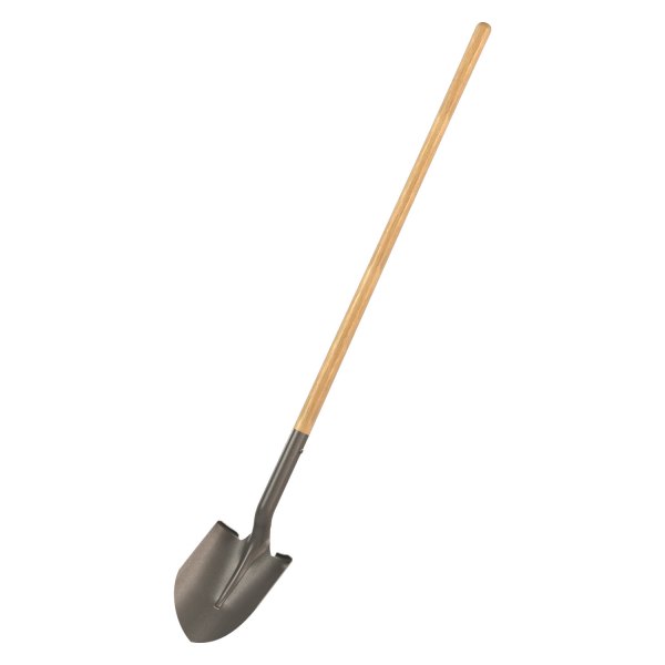 Bon Pro Plus® - Round Shovel with 48" Straight Wood Handle