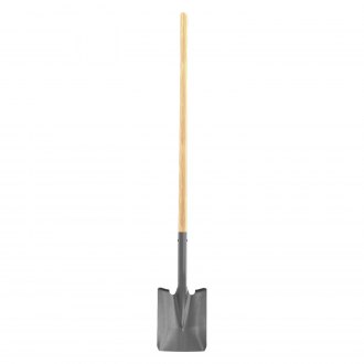 Bon 84-221 Economy General Purpose Square Point Shovel with 48-Inch Wood Handle