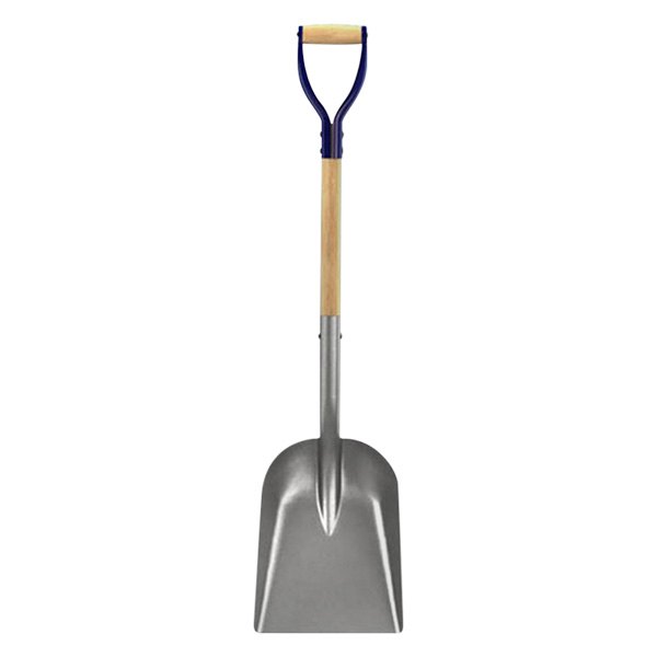 Bon Pro Plus® - Eastern 14-1/2" Aluminum Scoop Shovel with 27" D-Grip Wood Handle