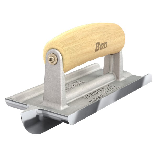 Bon Pro Plus® - Bullet™ 6-1/2" x 3" Bit 3/8" x 3/4" Stainless Steel Groover with Wood Comfort Wave Handle