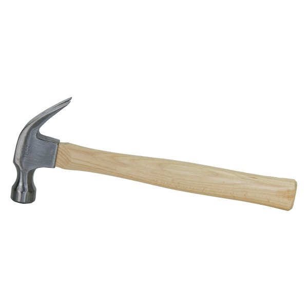 Bon Trade Tough® - 16 oz. Wood Handle Smooth Face Curved Claw Econo Hammer