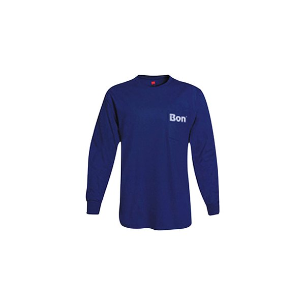 Bon® - Medium Navy Blue Men's Long Sleeve Work T-Shirt