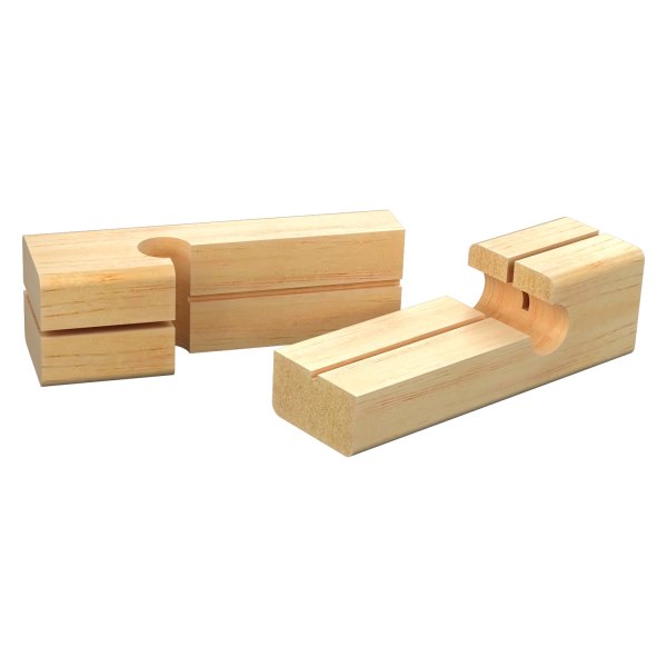 Bon® - 2 Pieces 4" x 1-1/8" Wood Line Blocks