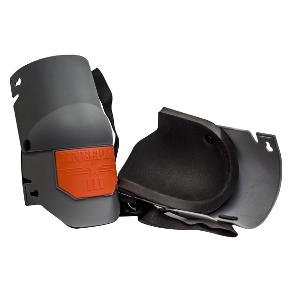 Bon® - Hinge Pro™ Black/Orange Closed Cell Foam Knee Pads