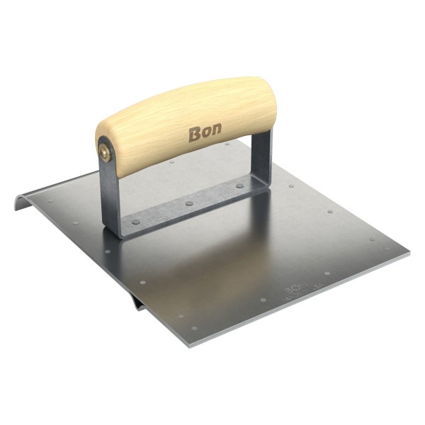 Bon® - 6" x 8" Bit 1/4" x 1/2" Radius 3/4" Outside Corner Concrete Edger/Groover with Wood Comfort Wave